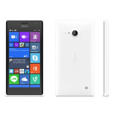 Лот: 7538422. Фото: 1. Lumia 735 LTE White (samsung,iphone... Смартфоны