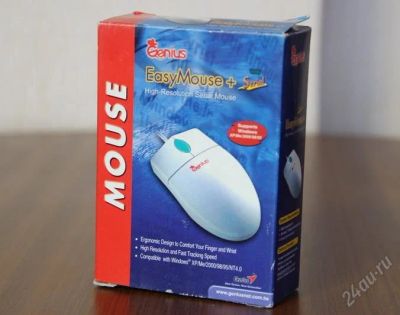 Лот: 2574975. Фото: 1. Мышь Genius EasyMouse Pro+ (COM... Клавиатуры и мыши