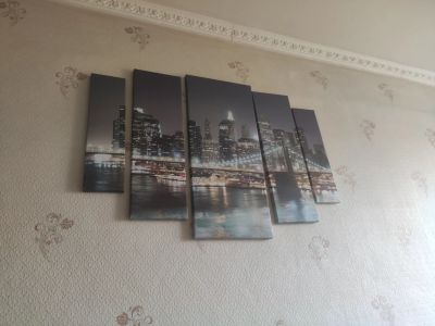 Лот: 20907964. Фото: 1. Картина город. Произведения