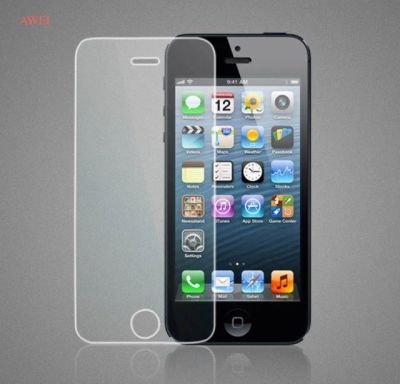 Лот: 10427654. Фото: 1. Стекло защитное Iphone 5 прозрачное. Защитные стёкла, защитные плёнки