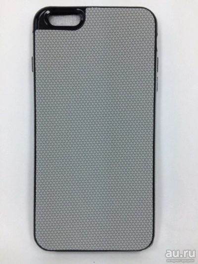 Лот: 8152182. Фото: 1. Чехол iPhone 6 Plus Ribbed серый. Чехлы, бамперы