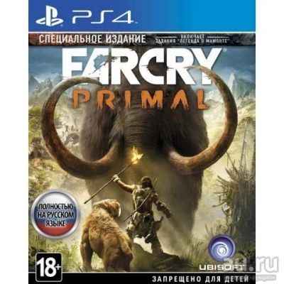Лот: 9076916. Фото: 1. PS4 Far Cry Primal. Специальное... Игры для консолей