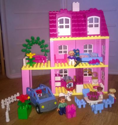 Лот: 4196440. Фото: 1. Lego Duplo 4966 Кукольный домик. Конструкторы