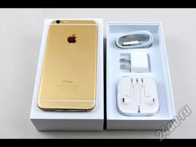 Лот: 5956592. Фото: 1. Iphone 6 gold 16гб. Смартфоны