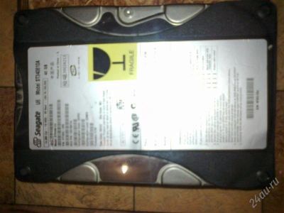 Лот: 2639283. Фото: 1. жесткий диск seagate 40 gb ide... Жёсткие диски (HDD)