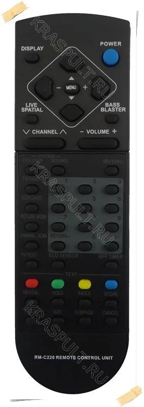 Лот: 10857141. Фото: 1. Пульт JVC RM-C220. Новый! Гарантия... Пульты ДУ