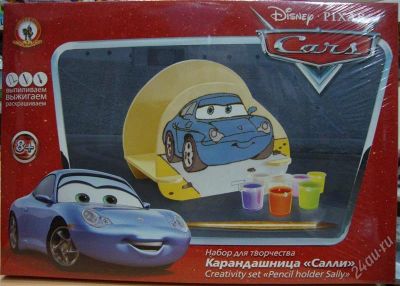 Лот: 1735418. Фото: 1. Карандашница "Салли", выпиливаем... Другое (творчество)