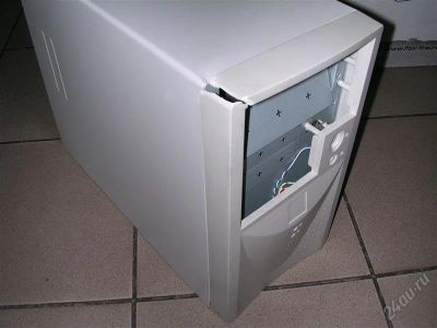 Лот: 2688502. Фото: 1. Корпус Minitower AT-801 с блоком... Корпуса, блоки питания