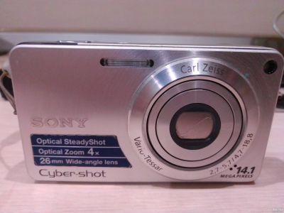 Лот: 15021782. Фото: 1. Фотоаппарат Sony Cyber-shot DSC-W350. Цифровые компактные