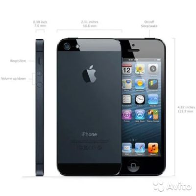 Лот: 5439405. Фото: 1. IPhone 5 64 Gb А1429. Смартфоны