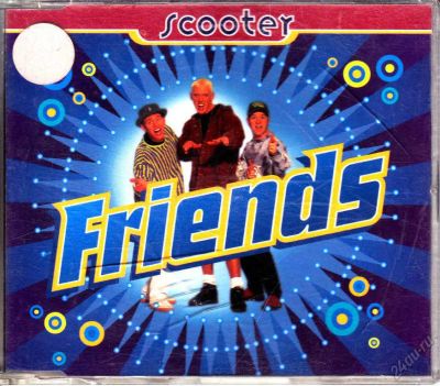 Лот: 5873574. Фото: 1. Scooter =Friends = 1995 CD Germany. Аудиозаписи
