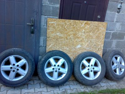 Лот: 14585197. Фото: 1. Шины на литых дисках nissan x-trail. Шины на дисках