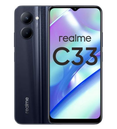 Лот: 21444153. Фото: 1. Новый Realme C33 4/128GB Black... Смартфоны