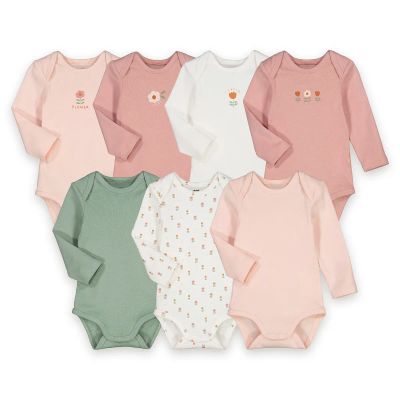 Лот: 24153303. Фото: 1. Комплект из семи боди с LaRedoute. Ползунки, распашонки, слипы
