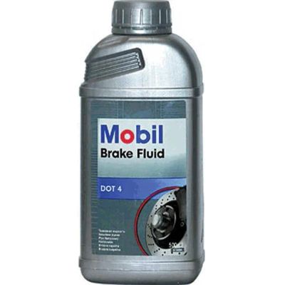 Лот: 6459336. Фото: 1. Тормозная жидкость Mobil об. 0... Масла, жидкости