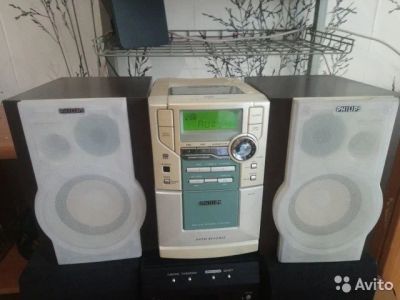 Лот: 11047841. Фото: 1. Музыкальный центр "Philips" в... Музыкальные центры, магнитолы