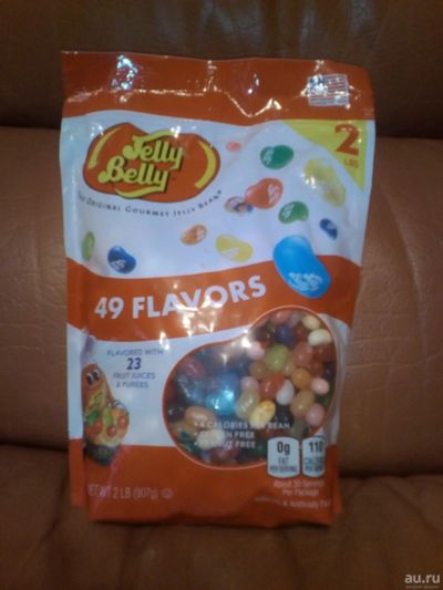 Лот: 16492452. Фото: 1. Конфеты Jelly Belly. 49 вкусов... Шоколад, конфеты