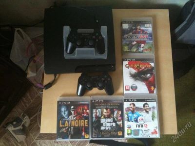 Лот: 1981500. Фото: 1. Sony Playstation 3 + 2 джойстика... Игровые приставки, консоли