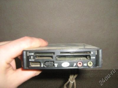 Лот: 576564. Фото: 1. картридер с аудиовыходом и микрофонным... Картридеры