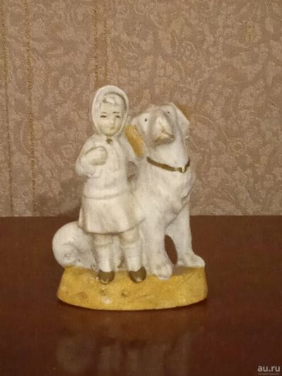 Лот: 18310454. Фото: 1. Винтажная фарфоровая фигурка... Фарфор, керамика