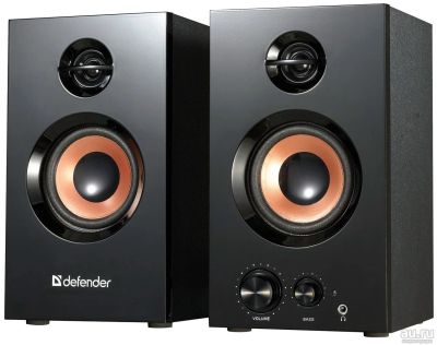Лот: 10066947. Фото: 1. Акустическая 2.0 система Defender... Акустические системы