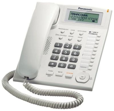 Лот: 17966904. Фото: 1. Телефон Panasonic KX-TS2388RUB... Проводные телефоны