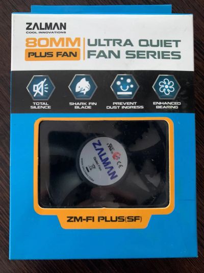 Лот: 17255513. Фото: 1. Вентилятор Zalman ZM-F1 Plus... Системы охлаждения