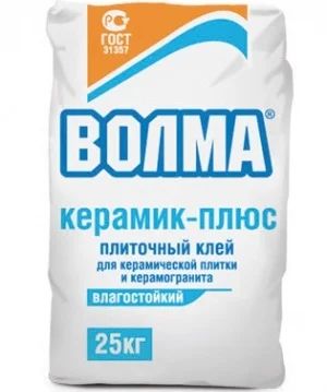 Лот: 6422748. Фото: 1. Волма сухая цементная клеевая... Клеи, герметики, пена монтажная, клейкие ленты