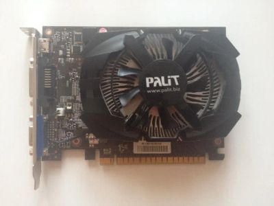Лот: 4246413. Фото: 1. Видеокарта PCI-E Palit GeForce... Видеокарты