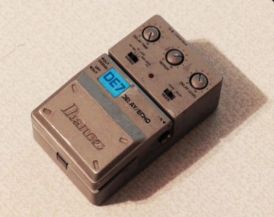 Лот: 4659334. Фото: 1. Ibanez DE7 delay/echo (Выкуплен... Гитарные эффекты и комбоусилители
