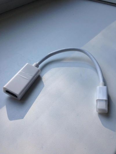 Лот: 4749148. Фото: 1. Thunderbolt переходник для Apple... Шлейфы, кабели, переходники