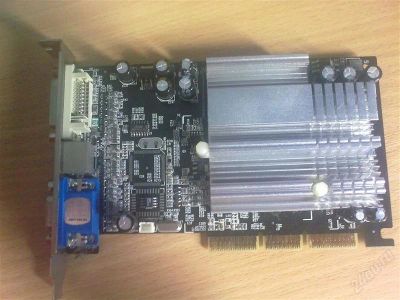 Лот: 1799666. Фото: 1. Видеокарта GeForce 4MX440-8х 128MB. Видеокарты