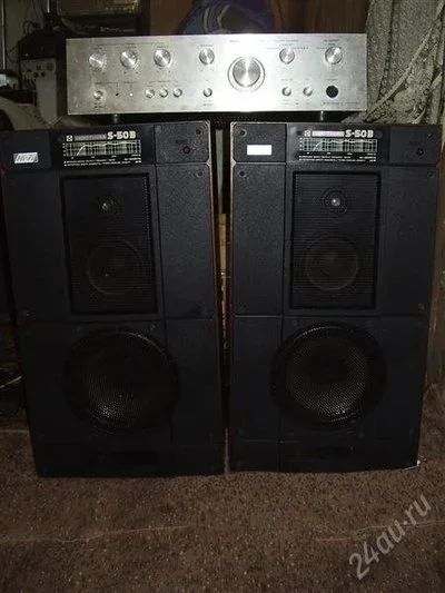 Лот: 1725766. Фото: 1. RADIOTEHNIKA S-50 + амфитон а1-01-1. Активные акустические системы