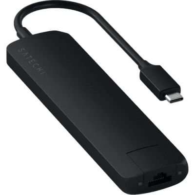 Лот: 21765611. Фото: 1. USB-хаб Satechi Slim Aluminum... USB хабы
