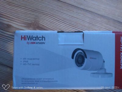 Лот: 16558759. Фото: 1. Камера видеонаблюдения HIWatch... Видеонаблюдение