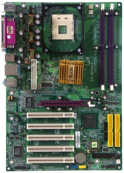 Лот: 122416. Фото: 1. Материнская плата EPoX EP-4PDA6I... Материнские платы