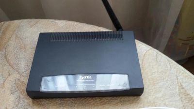 Лот: 7076427. Фото: 1. ADSL модем ZyXEL Prestige 600... Проводные модемы