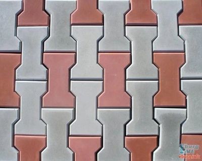 Лот: 4252459. Фото: 1. Брусчатка " Катушка". Блоки, кирпич, брусчатка