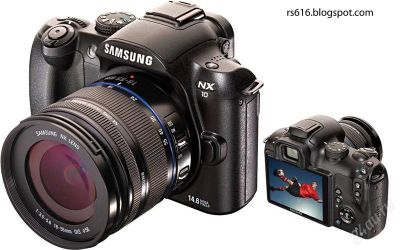 Лот: 1035143. Фото: 1. Фотоаппарат цифровой Samsung NX10... Цифровые компактные