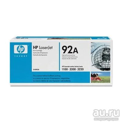 Лот: 13116181. Фото: 1. Тонер-картридж HP C4092A к LJ-1100... Картриджи, расходные материалы