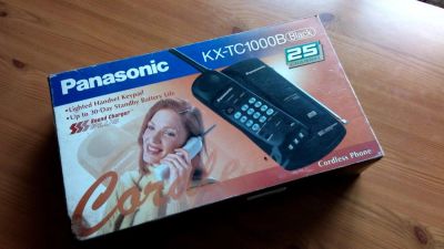 Лот: 11278964. Фото: 1. Радиотелефон Panasonic KX-TC1000B... DECT и радиотелефоны