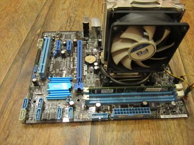 Лот: 8686412. Фото: 1. Intel Core i3 3240, asus P8B75-M... Компьютеры в сборе