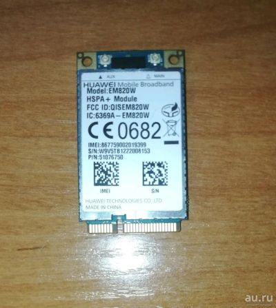 Лот: 16527218. Фото: 1. 3G модем от планшета Huawei EM820W... Запчасти для планшетов