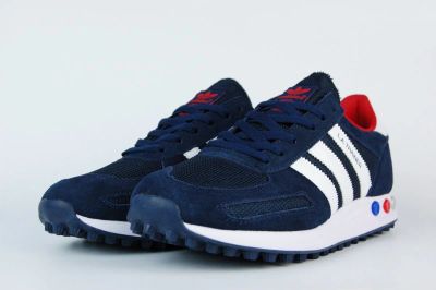 Лот: 16848883. Фото: 1. Кроссовки Adidas LA Trainer Blue... Кеды, кроссовки, слипоны