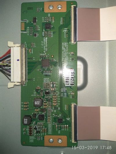 Лот: 13454626. Фото: 1. t-con 6870C-0414A tv Toshiba 32EL934RB... Запчасти для телевизоров, видеотехники, аудиотехники