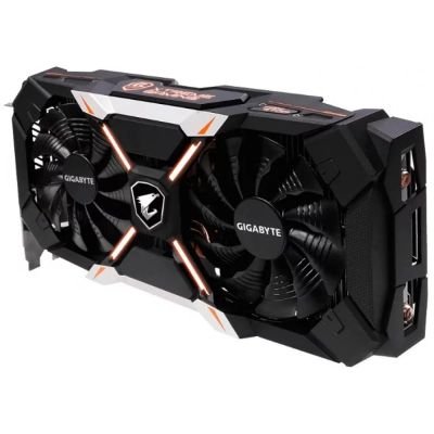 Лот: 12199516. Фото: 1. AORUS GTX 1060 6gb (память Samsung... Видеокарты