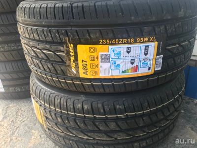 Лот: 17709803. Фото: 1. Летняя резина 235/40 R-18 "APLUS... Шины