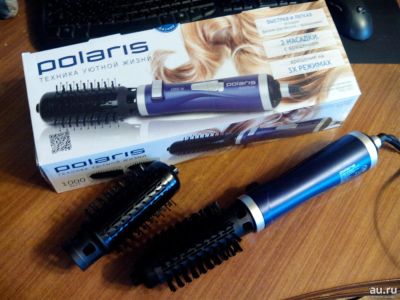 Лот: 8213952. Фото: 1. Фен-щетка Polaris PHs 1002 новый... Укладка и стрижка волос, бритьё, эпиляция