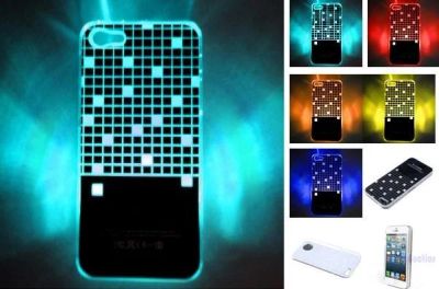 Лот: 5525639. Фото: 1. Чехлы для iPhone 5/5S led. Чехлы, бамперы