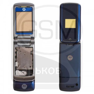 Лот: 10169783. Фото: 1. Корпус на motorola K1 синий, 2шт... Корпуса, клавиатуры, кнопки